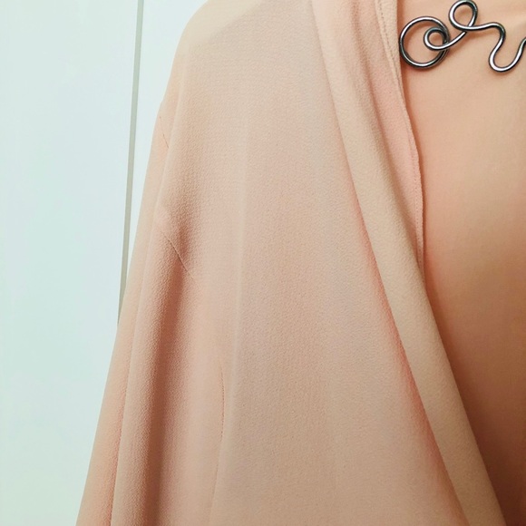 Torrid Blush Pink Crepe Blazer - Picture 7 of 8